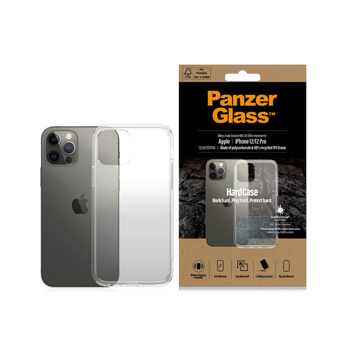 PanzerGlass® HardCase iPhone 12 | 12 Pro