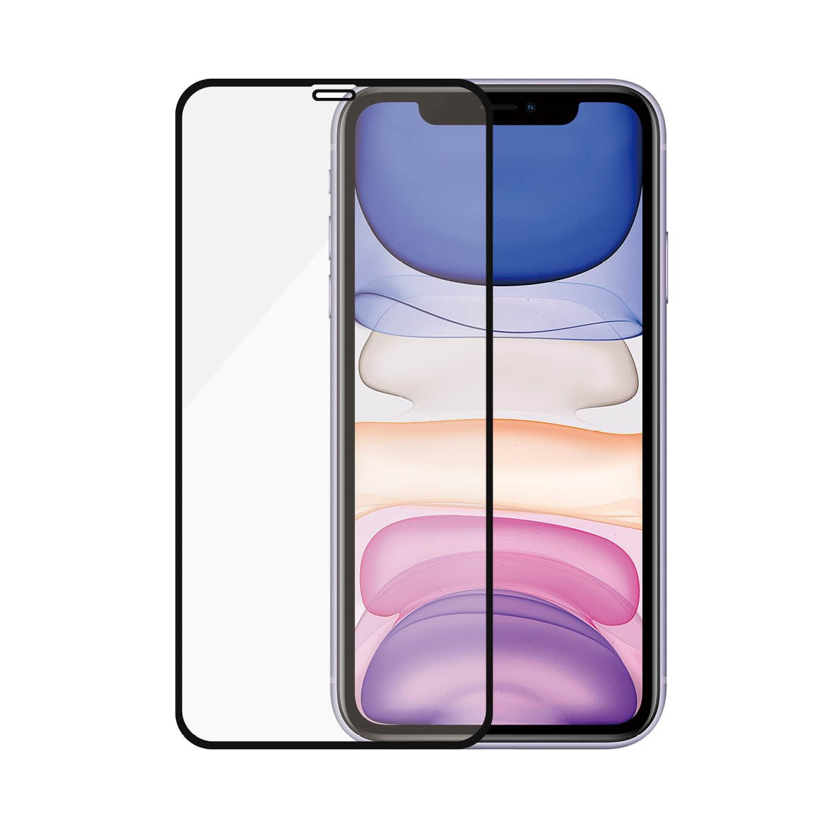 PanzerGlass® Displayschutzglas iPhone 11 | XR | Edge-to-Edge