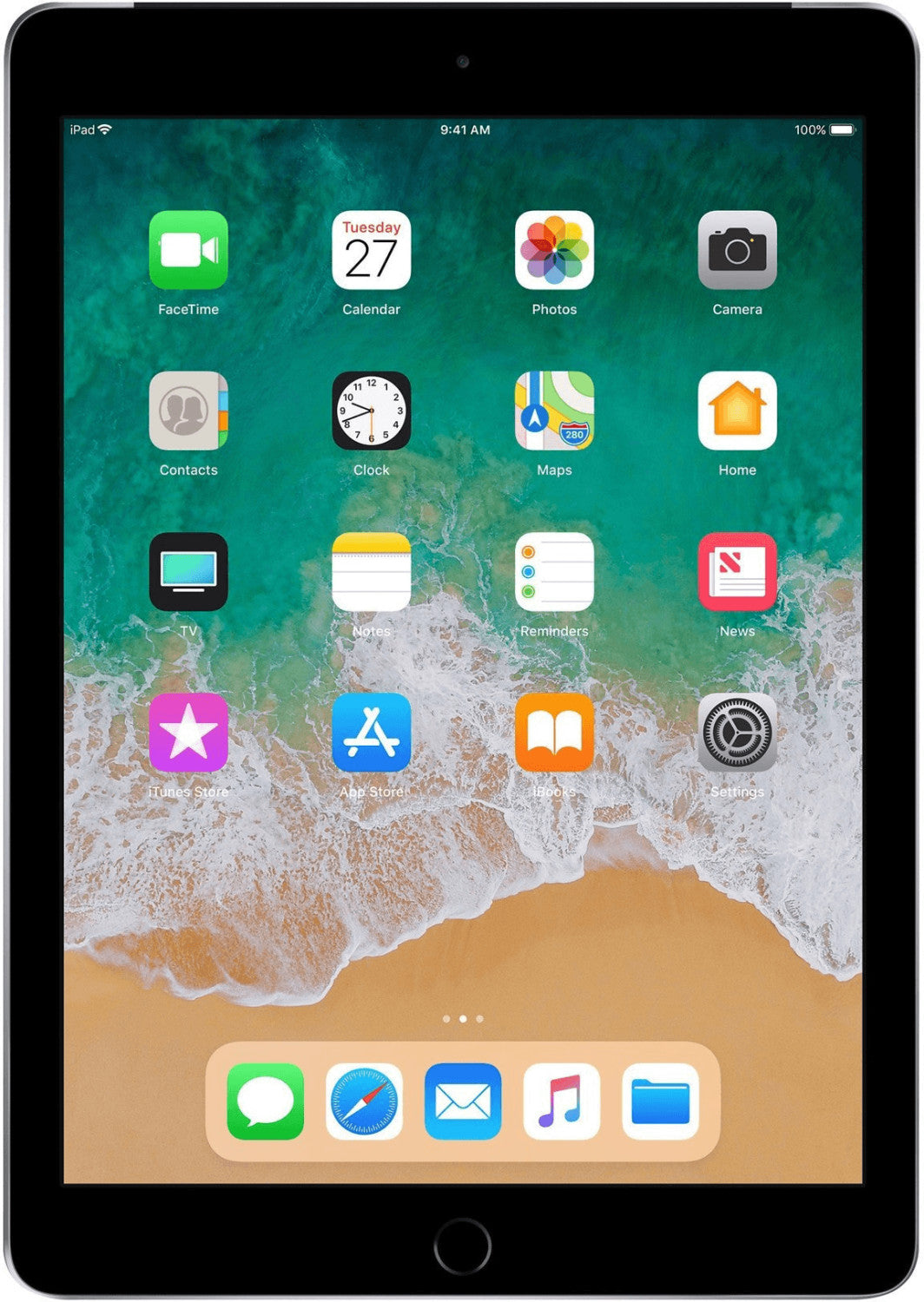 Apple iPad 6th Gen Wi-Fi+Cellular | 128GB | 9,7'' Retina | Space Gray | GBR