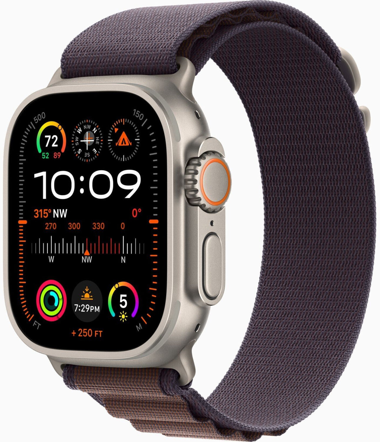 Apple Watch Ultra 2 | 49mm | Titan | 4G | GUT | mit Armband Lila