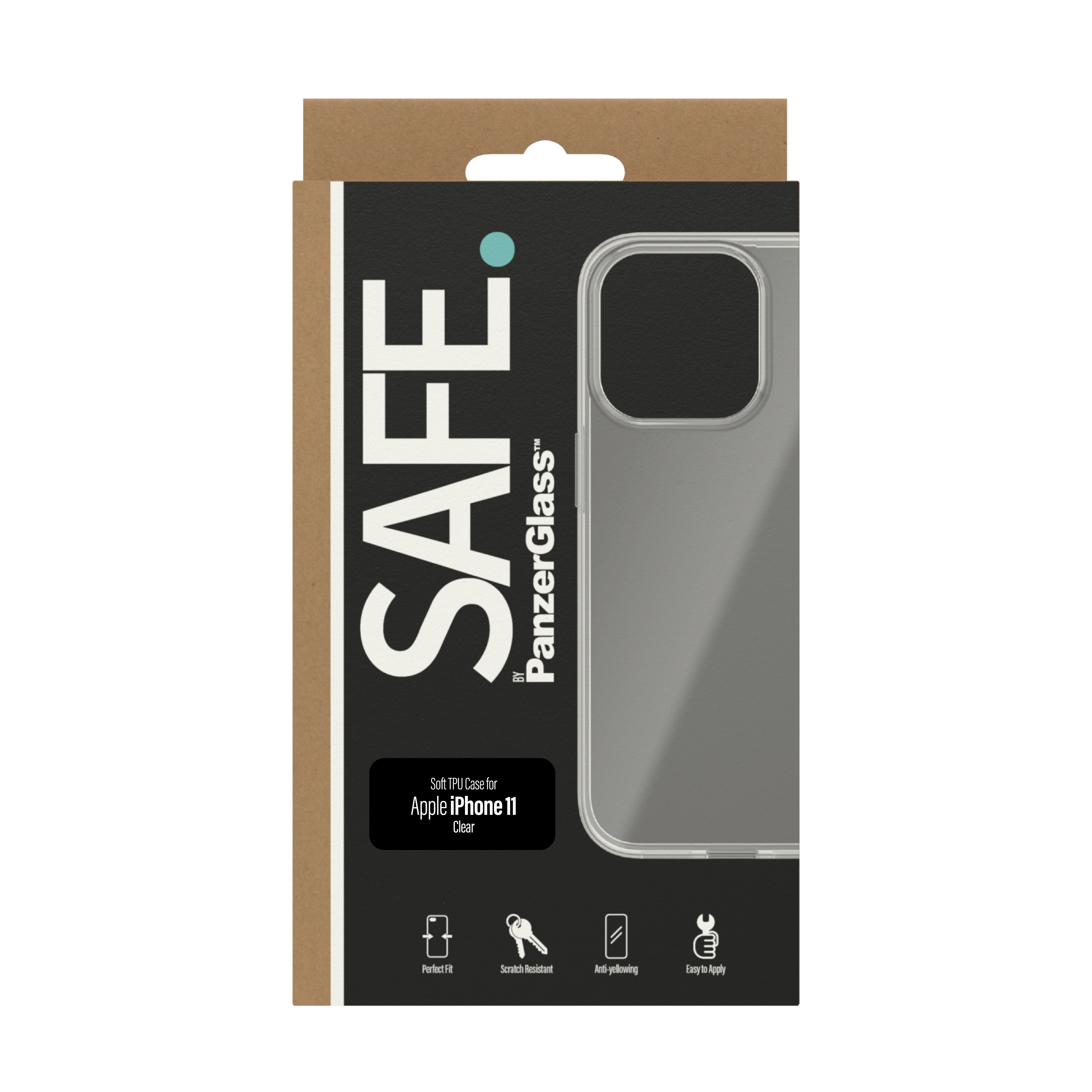 SAFE. by PanzerGlass® TPU Case iPhone 11 | Transparent