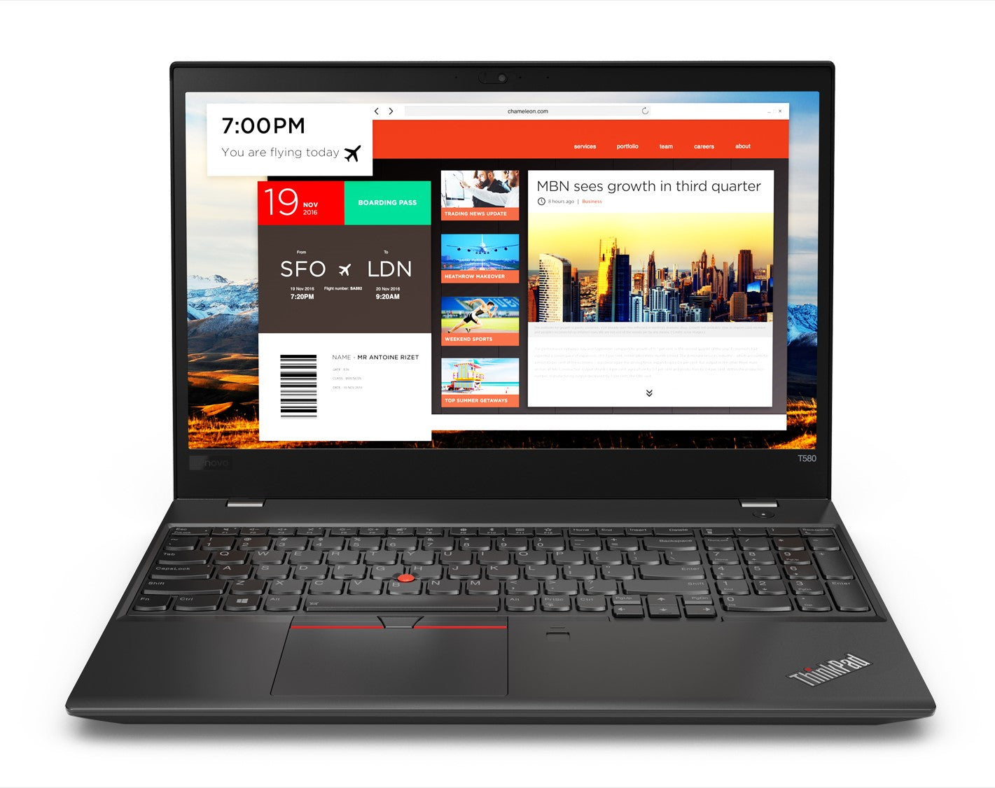 Lenovo Notebook ThinkPad T580 | i5 8.GEN. | 8GB | 256GB | 15,6" FHD | GUT