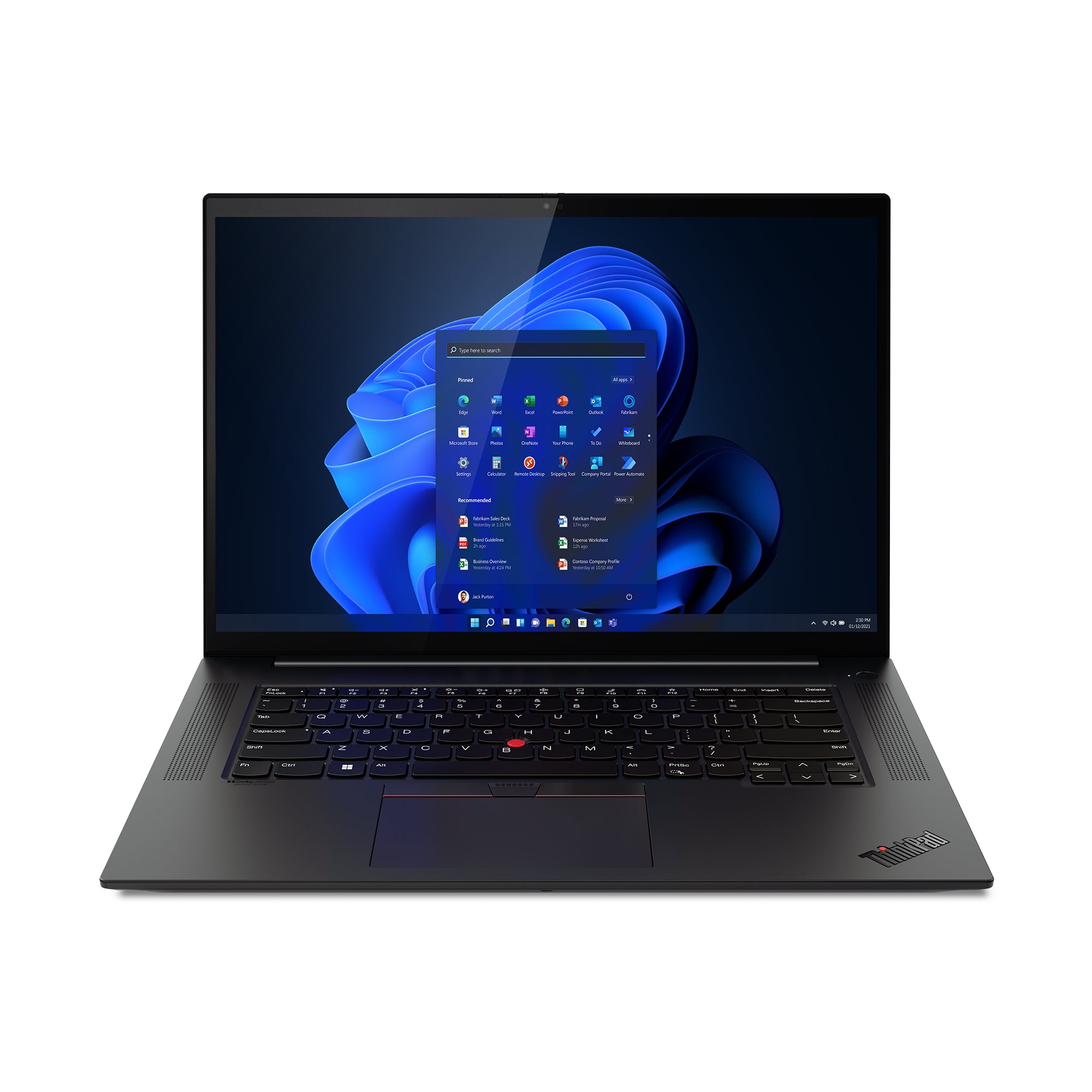 LENOVO Laptop ThinkPad X1 Extreme G5 | i7-12700H | 16" WQXGA | 16GB | 512 GB | SGT